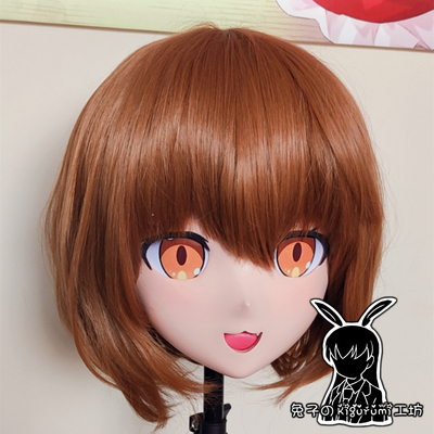 (RB368)Customize Full Head Quality Handmade Female/Girl Resin Japanese Anime Cartoon Character Kig Cosplay Kigurumi Mask (RB368)Customize Full Head Quality Handmade Female/Girl Resin Japanese Anime Cartoon Character Kig Cosplay Kigurumi Mask